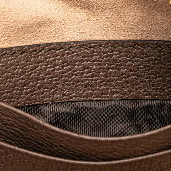 GUCCI Authentic Brown Leather Backpack